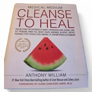 Cleanse To Heal Hardcover Book